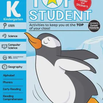 Top Student, Kindergarten Workbook