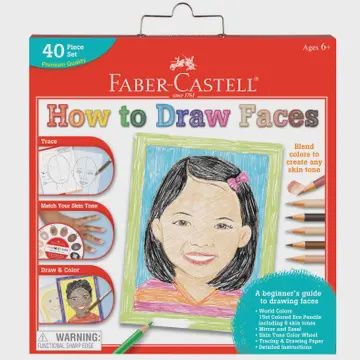 World Colors How To Draw Faces Art Set For Kids