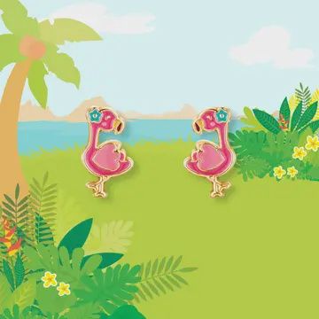 Flamingo Earrings