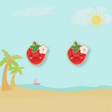 Strawberry Earrings