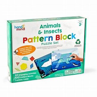 Animals &amp; Insects Pattern Block Puzzle Set