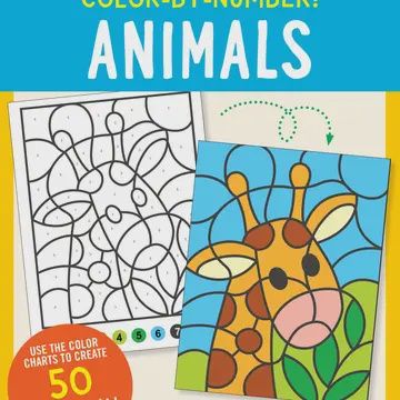 My First Color By Number-Animals