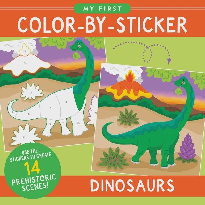 My First Color by Sticker Dinosaurs