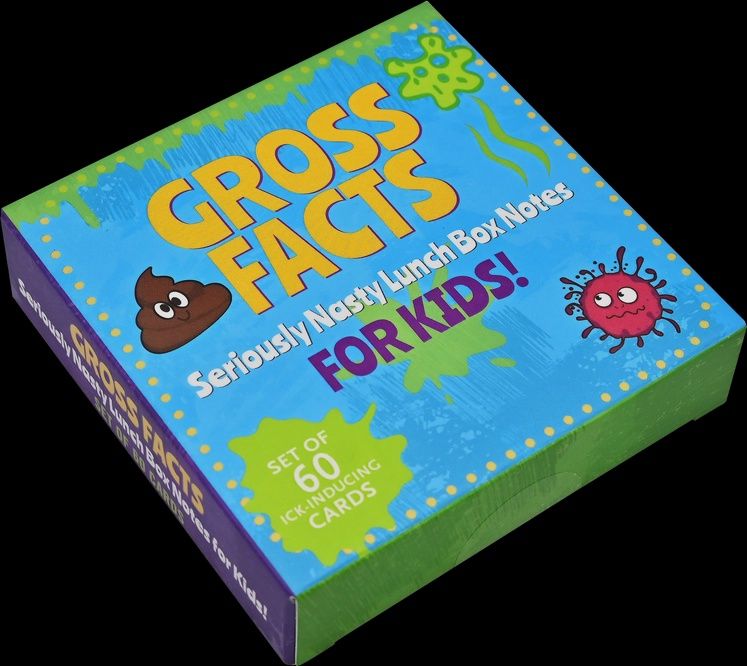 Gross Facts Lunch Box Notes for Kids