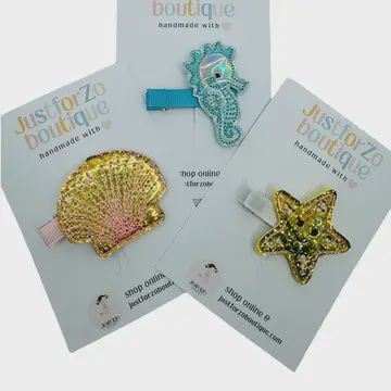 Sea Star Sparkle Hair Clip