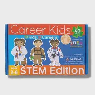 Career Kids: STEM Edition Puzzle + Stickers