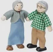 Grandparent Dollhouse Dolls