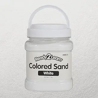 Ready2Learn- Colored Sand: White