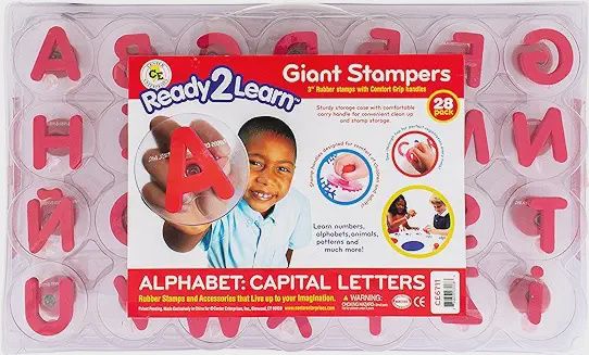 Ready2Learn- Giant Stampers Alphabet: Uppercase Letters