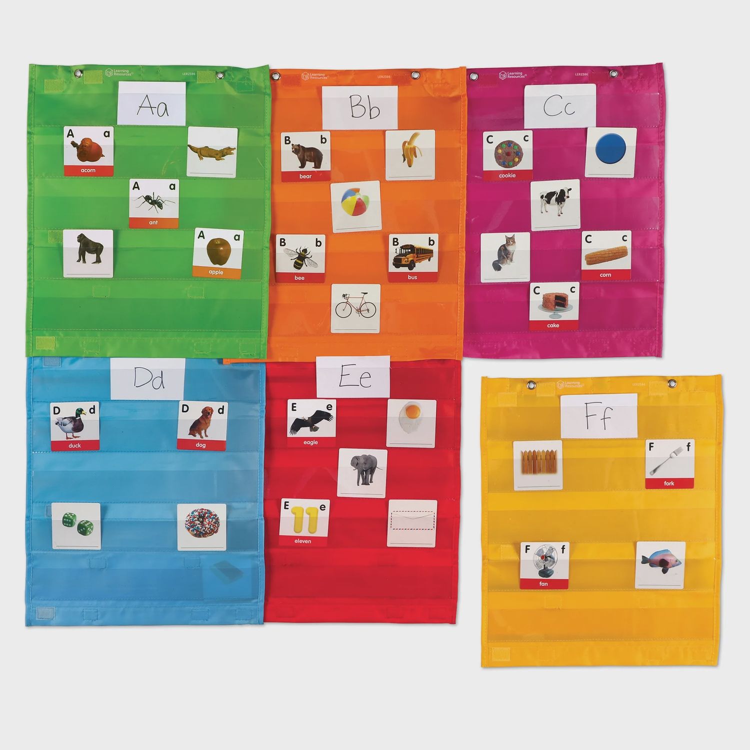 Magnetic Pocket Chart Squares