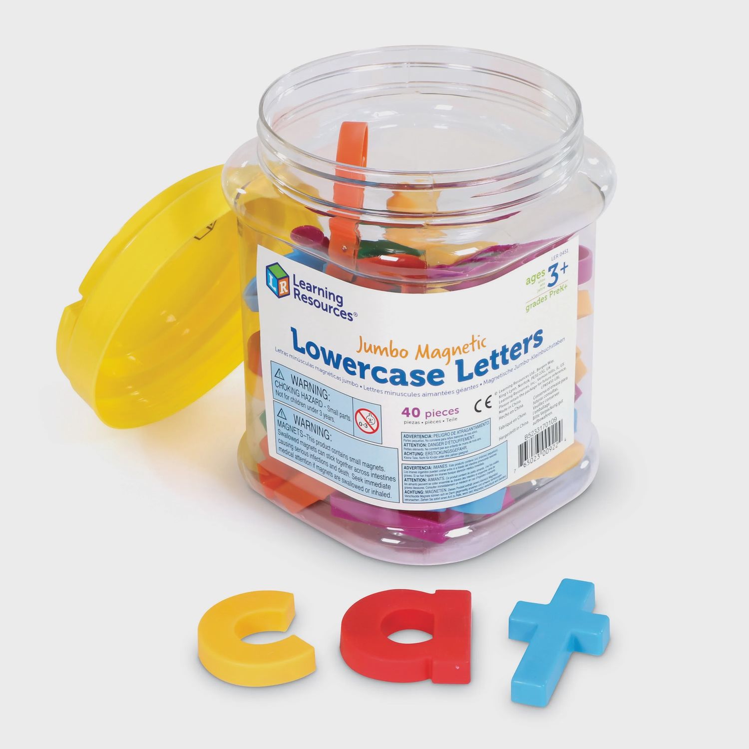 Jumbo Magnetic Lowercase Letters