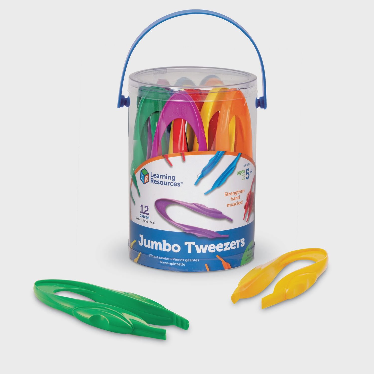 Jumbo Tweezers- Set of 12