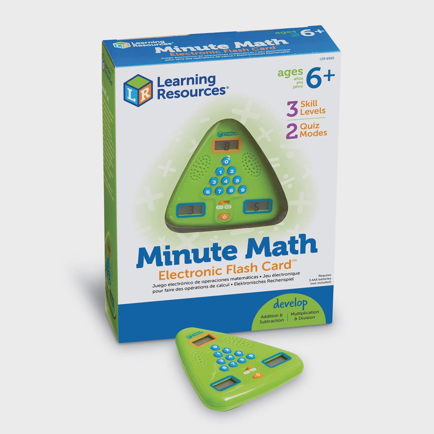 Minute Math Electronic Flash Cards