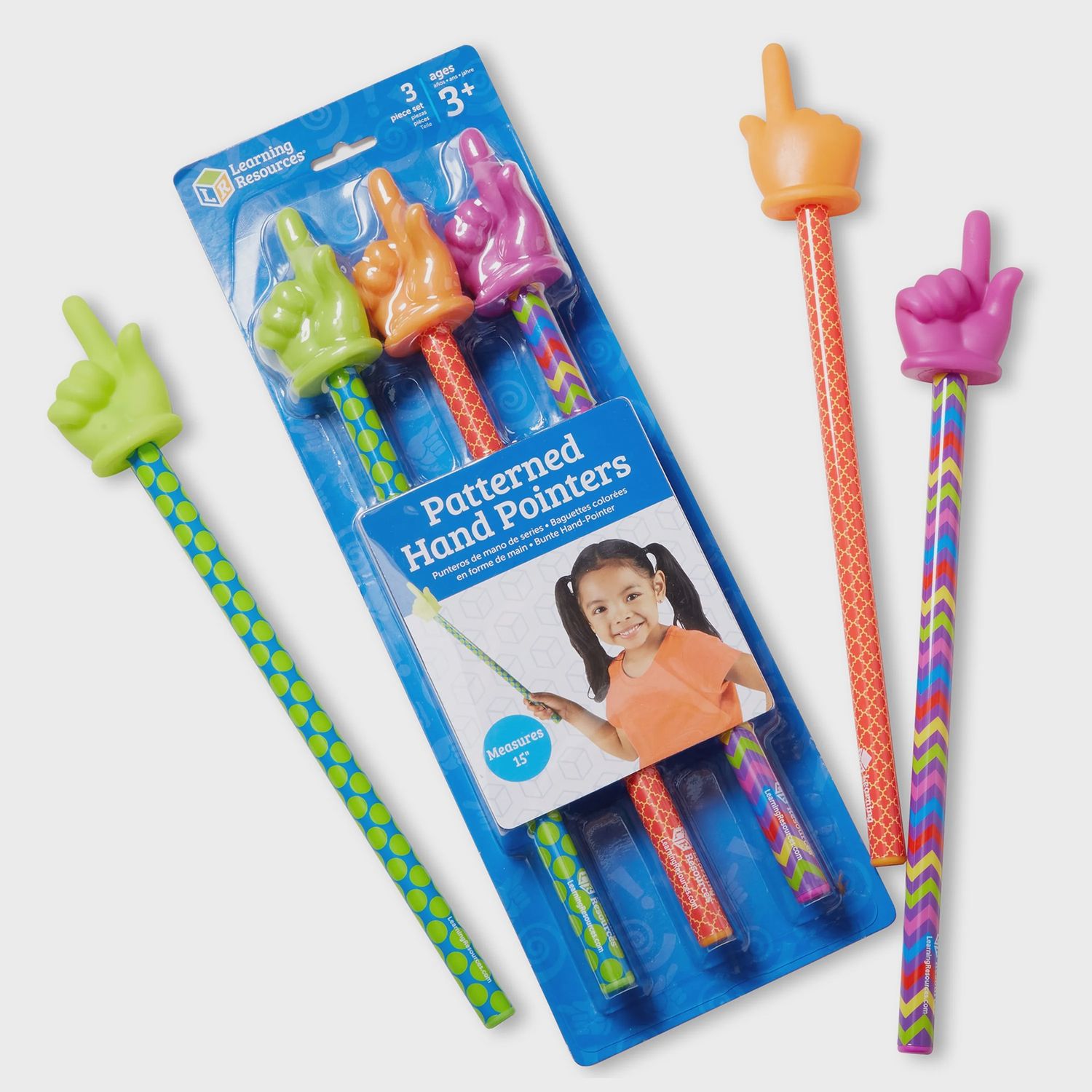 Patterned Hand Pointers