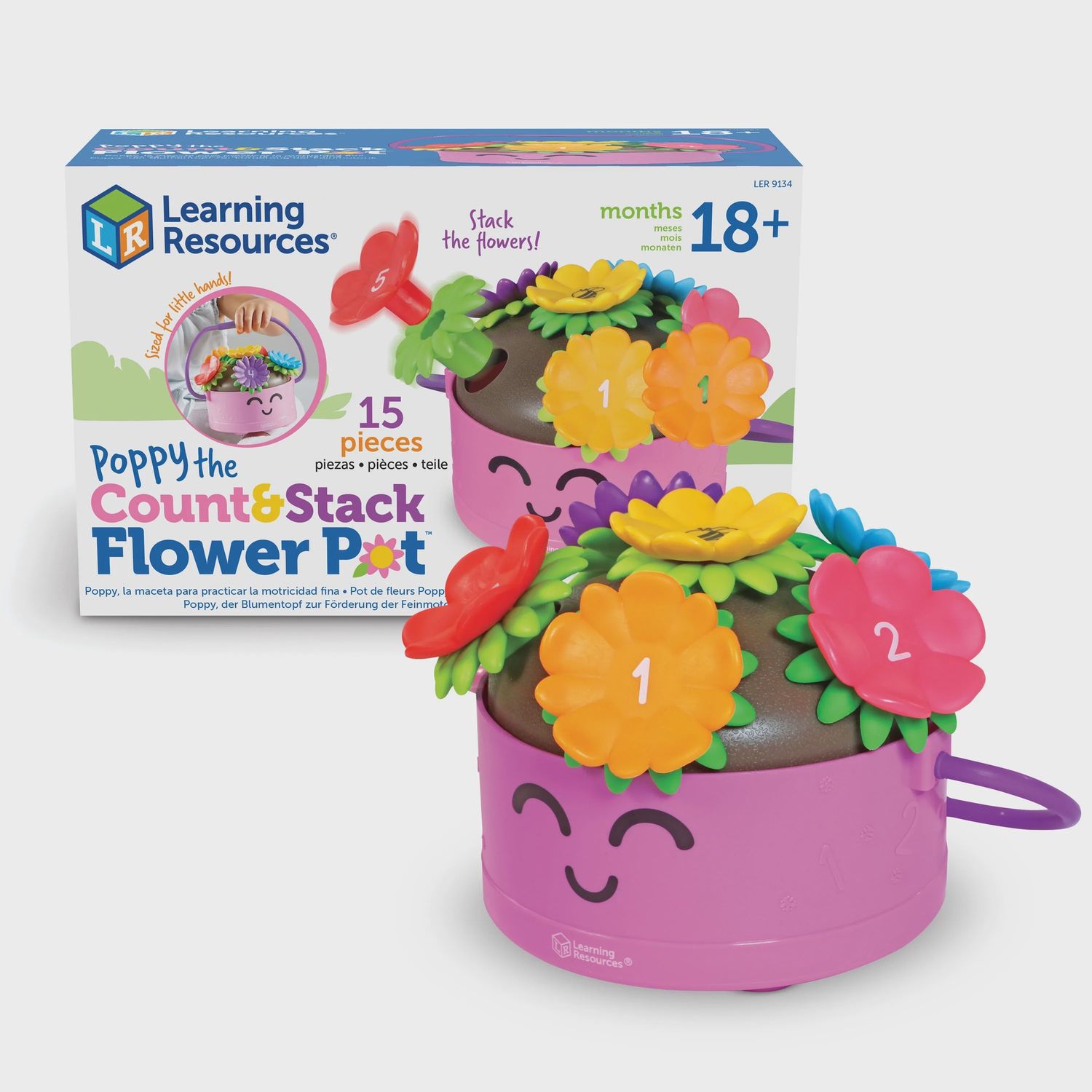 Poppy the Count &amp; Stack Flower Pot