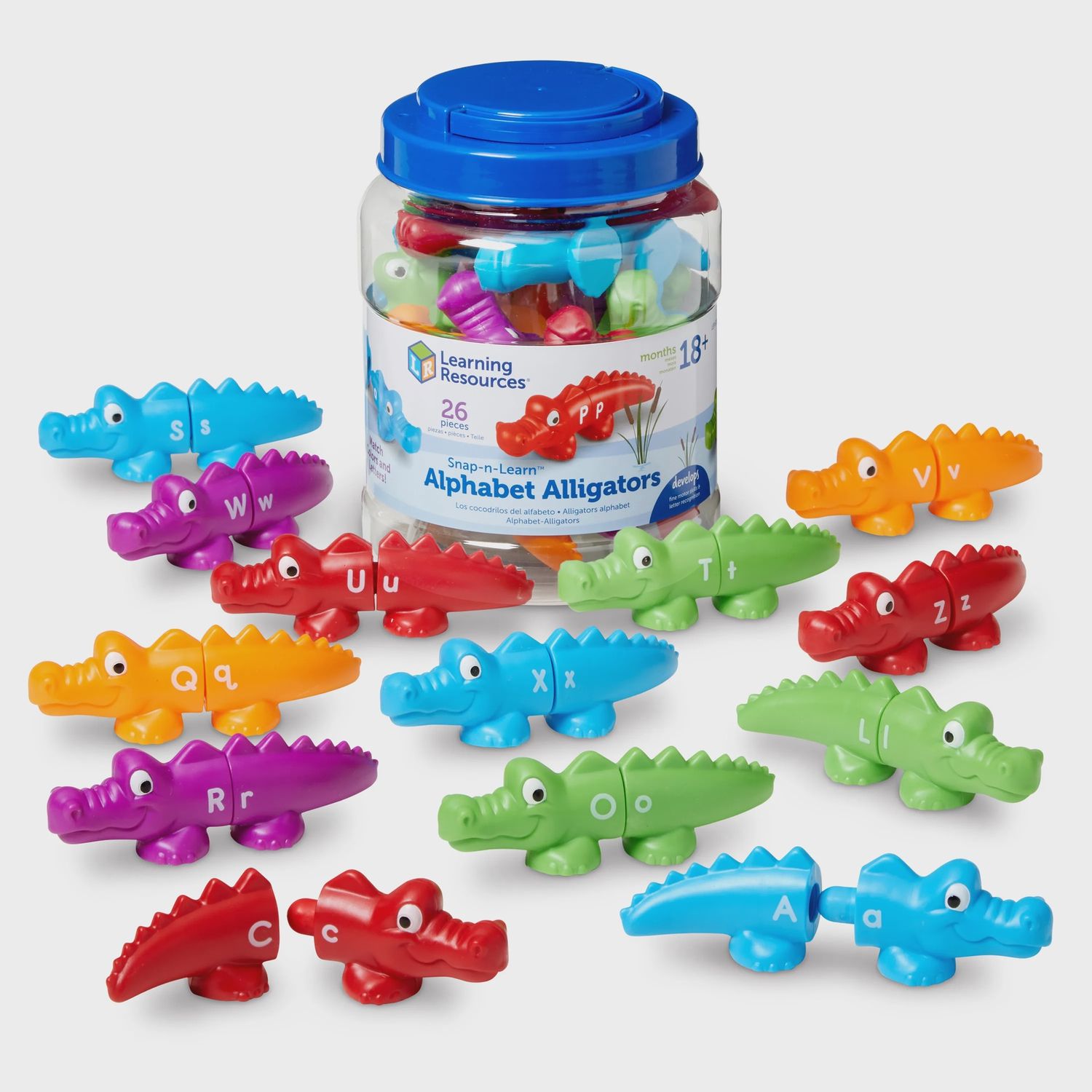 Snap-n-Learn Alphabet Alligators