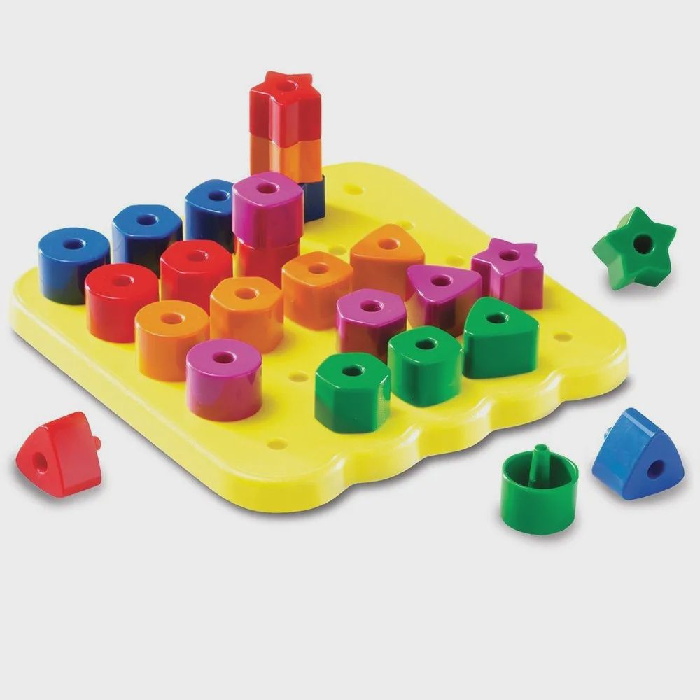 Stacking Shapes Pegboard