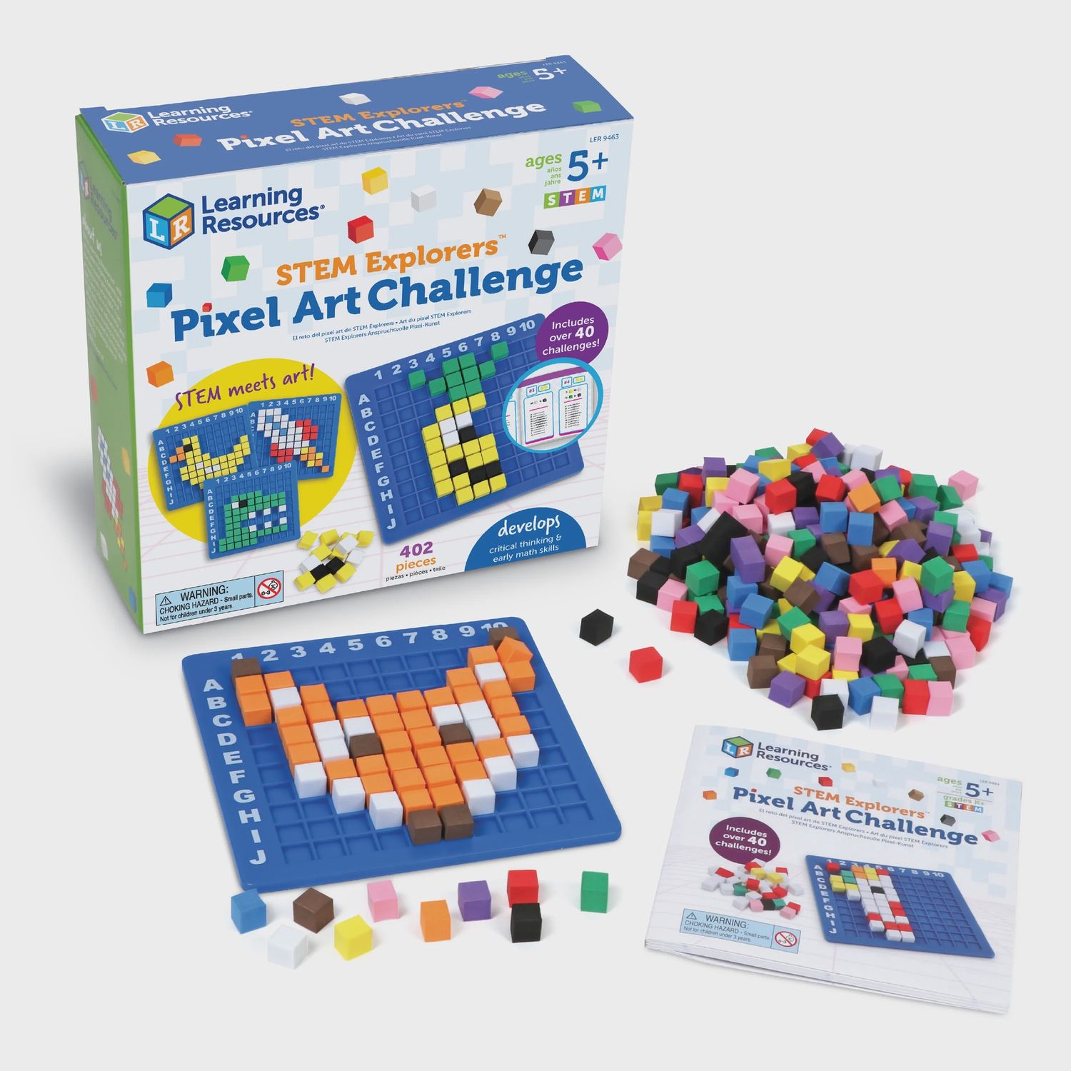 STEM Explorers Pixel Art Challenge