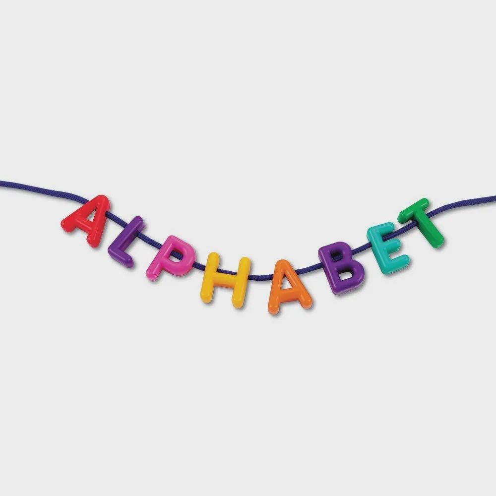 Uppercase Lacing Alphabet