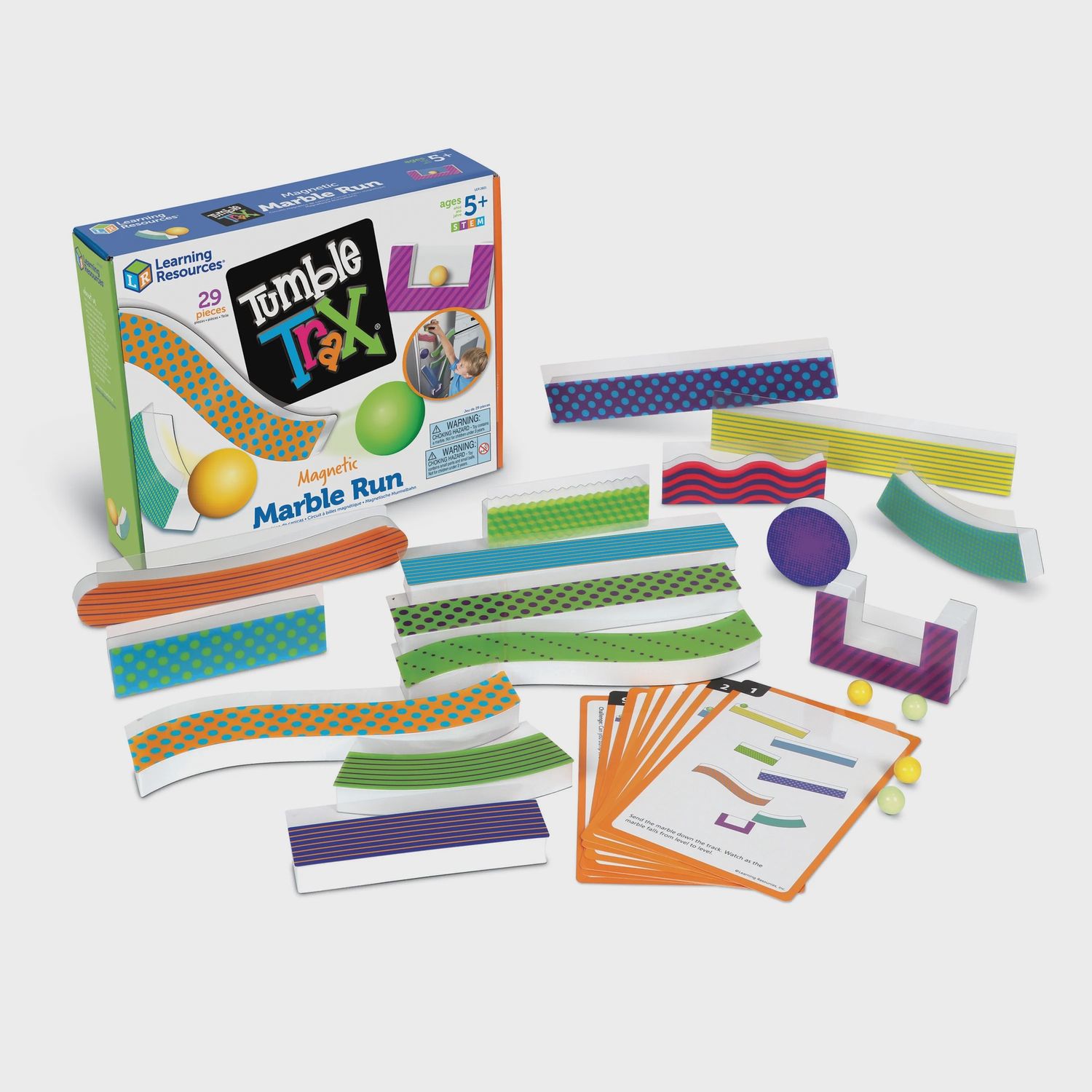 Tumble Trax Magnetic Marble Run