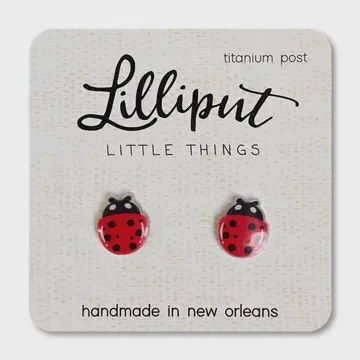 Ladybug Earrings