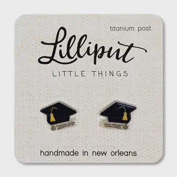 Graduation Cap Earrings