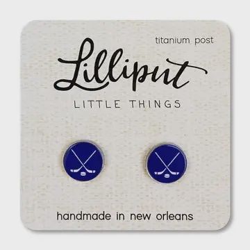 Hockey Earrings