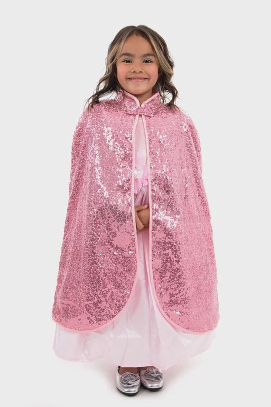Little Adventures Pink Shimmer Cloak 3-8 years