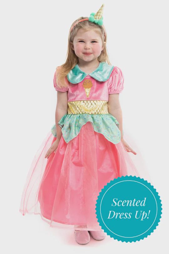 Little Adventures Scented Ice Cream with Headband 3-5 years