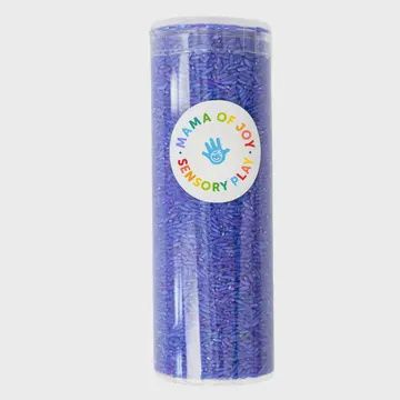 Colored Sensory Rice- 2lb Tube- Purple
