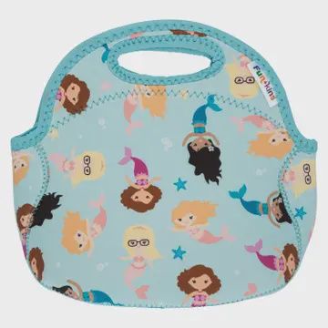 Small, Machine Washable Lunch Bag For Kids - Mermaids