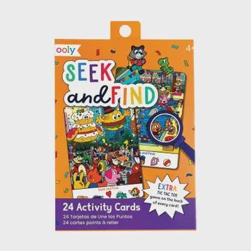 Seek &amp; Fina Activity Card