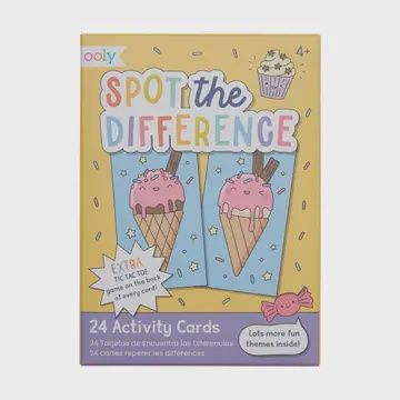 Spot The Difference Activity Cards