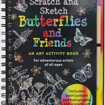 Butterflies and Friends Scratch and Sketch