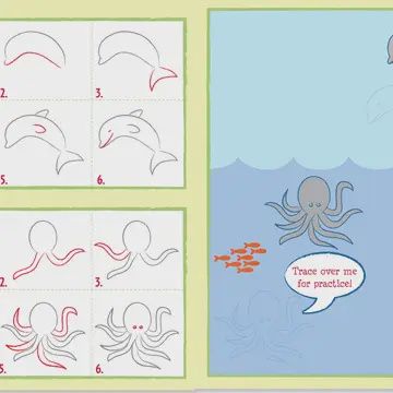 Learn to Draw... Ocean Wonders