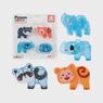 Magnet Tile Animal Friends Action Figure Playset Mix or Match Figurine Wildlife Characters