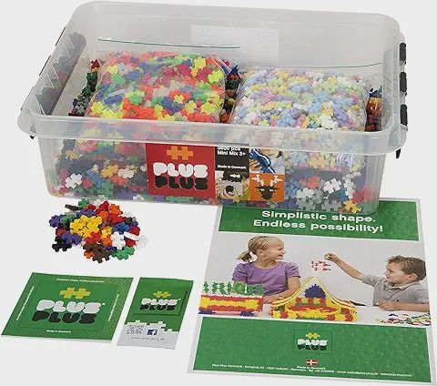 Plus Plus GO! Educational Tub (2600pcs)
