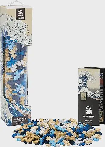 Plus Plus Inspired- Hokusai