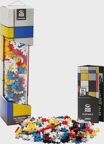 Plus Plus Inspired- Mondrian