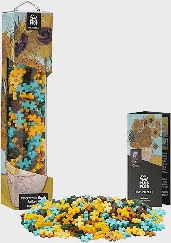 Plus Plus Inspired- Van Gogh Sunflowers