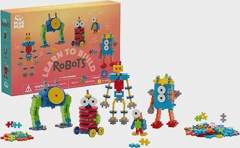 Plus Plus Learn to Build- Robots