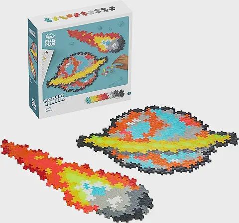 Plus Plus Puzzle by Number- Space