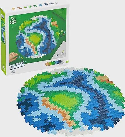 Plus Plus Puzzle by Number Earth