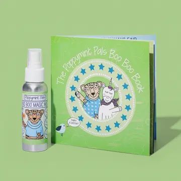 Poppymint Pals- Boo Boo Magic Mist &amp; Boo Boo Book