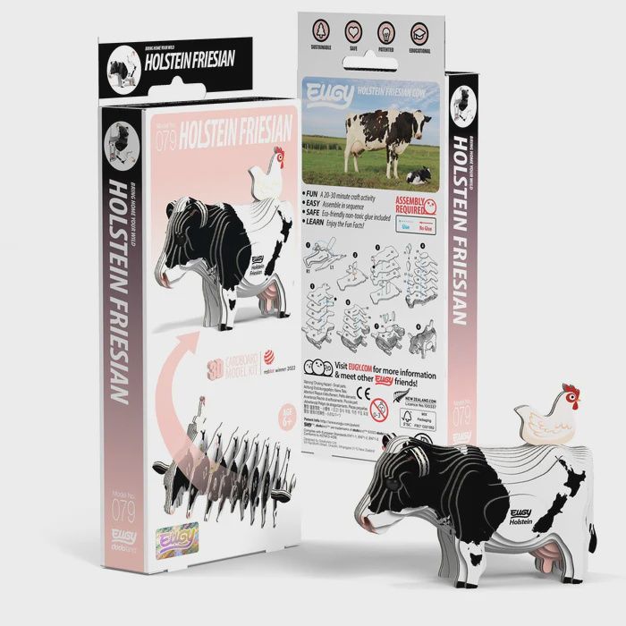 Safari Ltd- Eugy- Holstein Cow
