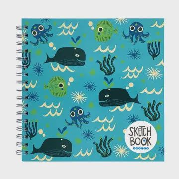Square Sketchbook- Ocean Love