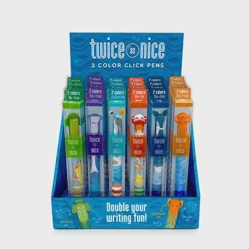 Twice as Nice Color Click Pen