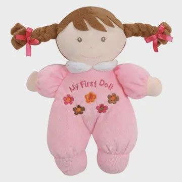 My First Doll Brunette- Pink