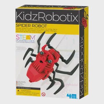 Kidzrobotix Spider Robot- Build Your Own Robot- Stem