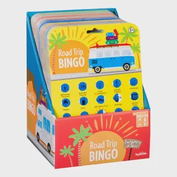 Road Trip Bingo, Travel Game